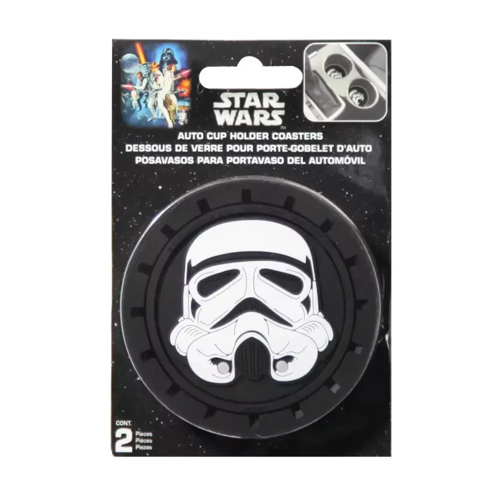 000665R01 Plasticolor Beverage Coaster Round With True-Color Star