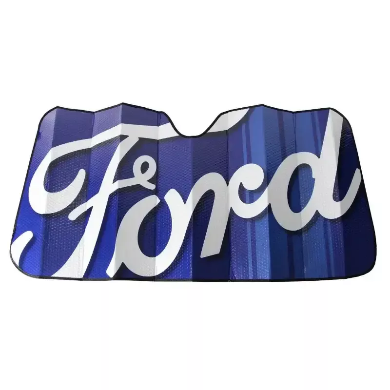 003704R01 Plasticolor Windshield Shade Removable Accordion Fold