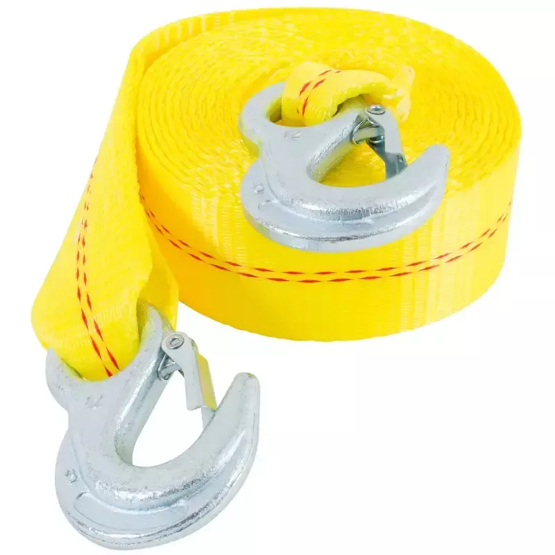 02815 Hampton Prod 15Ft.Tow Strap With Hooks
