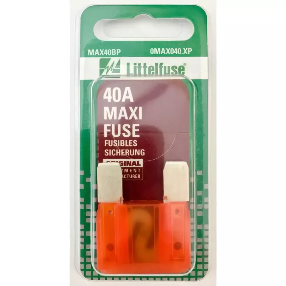 0MAX040.XP Littelfuse Inc. Fuse Orange Blade
