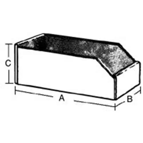 12″ X 4″ X 4-1/2″ BIN BOX