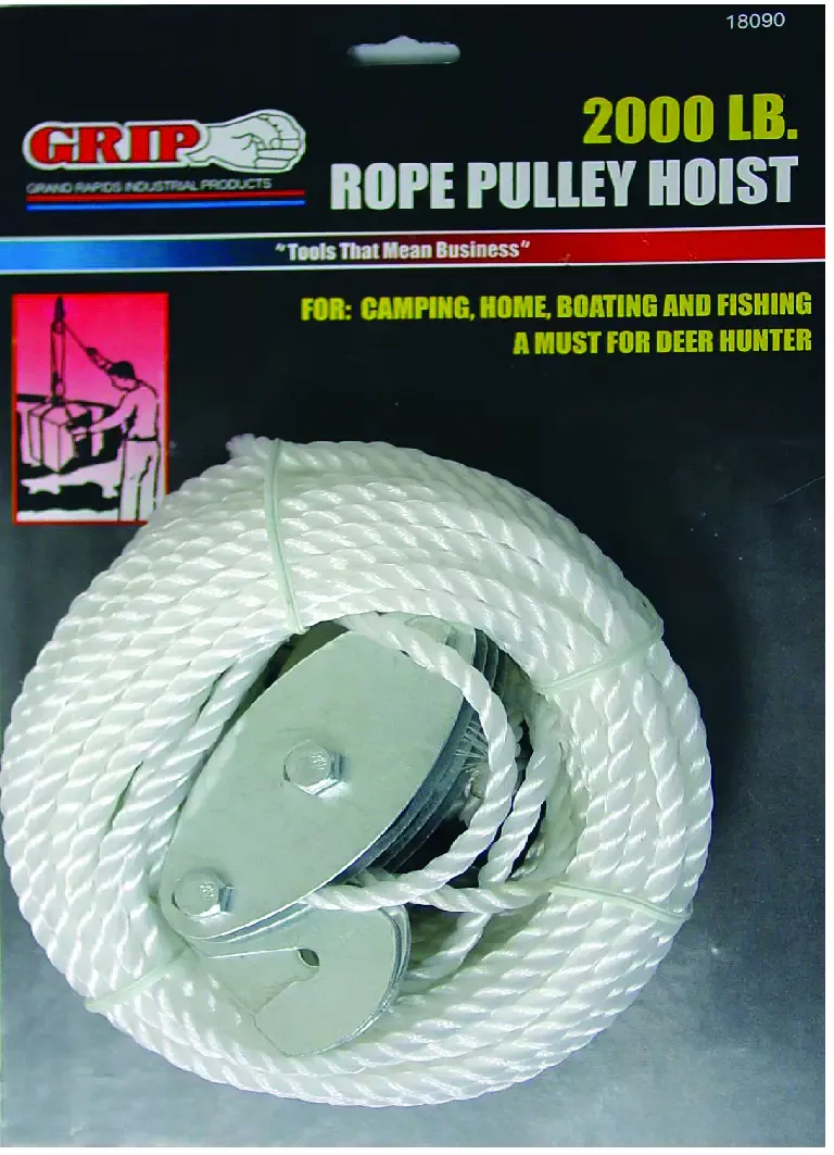 1T Rope Hoist - GRI18090