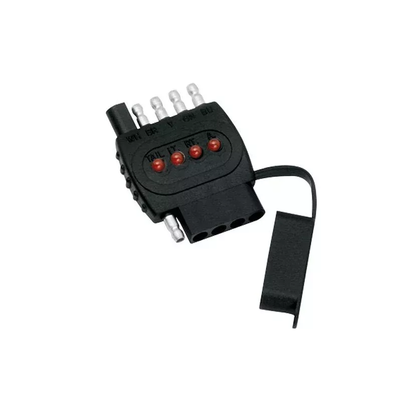 5-Flat Car End Tester w/ LED Display And Dust Cap