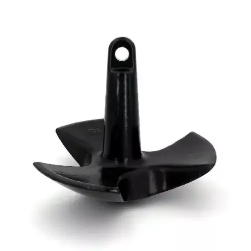 Boat Anchor River Tri-Fluke Style - Holds Up To 19 F Length Boat - GRN518-E-UPC