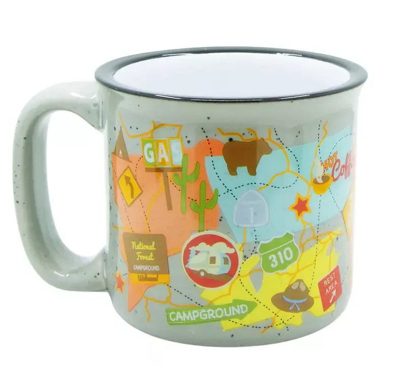 Cup; Coffee Mug; With Handle; Dishwasher/ Microwave Safe; Single – CAUCC-004TMG