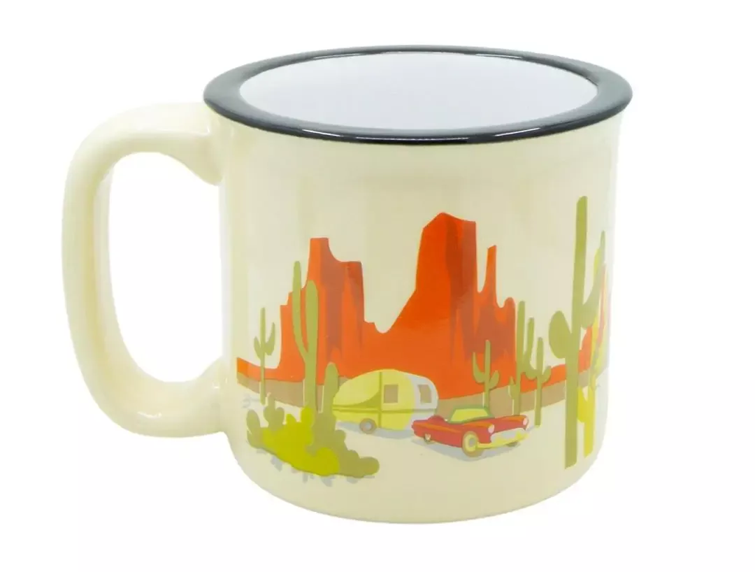 Cup; Coffee Mug; With Handle; Dishwasher/ Microwave Safe; Single – CAUCC-004Y