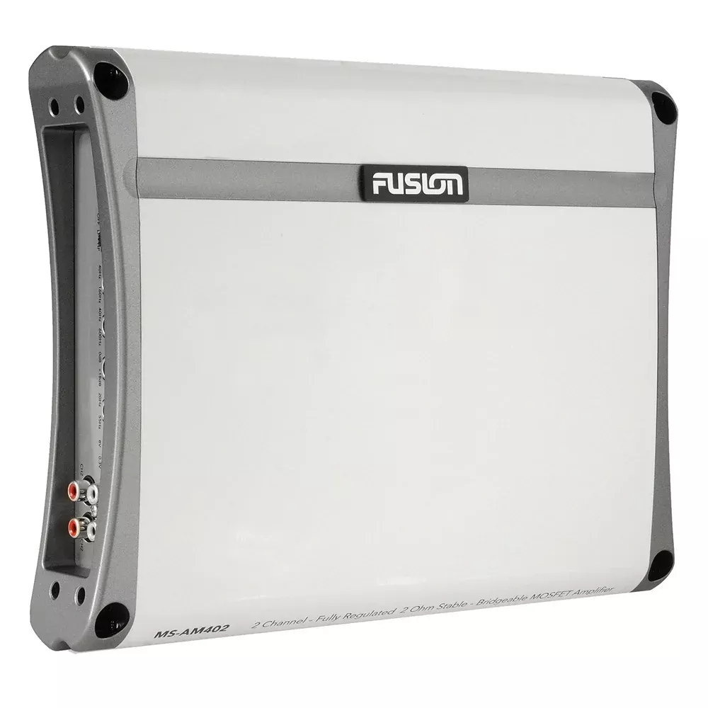 FUSION MS-AM402 2 Channel Marine Amplifier – 400W 010-01499-00