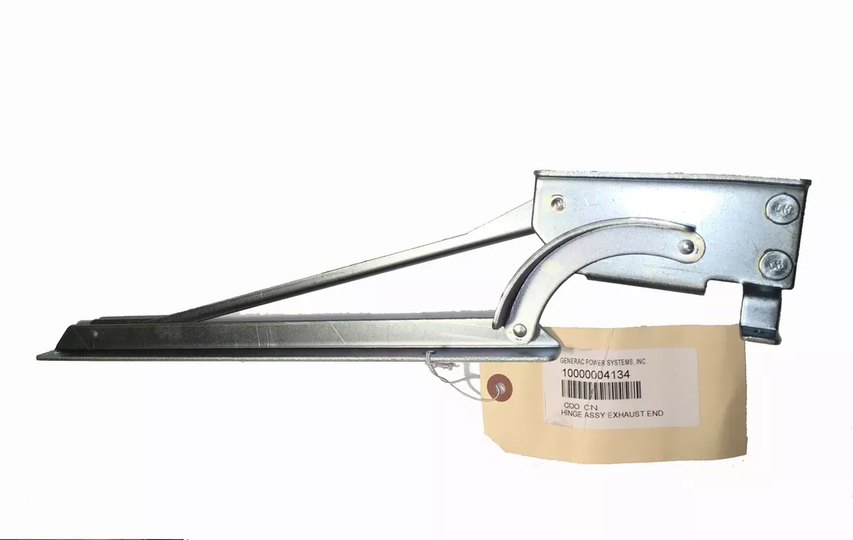 Generac 10000004134 HINGE Assembly Exhaust END( DROP SHOP from Generac )