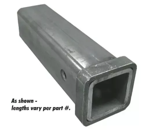 Hitch Fabrication Combo Tube 2″ sq. – 6″ Length; Unpainted – 2850