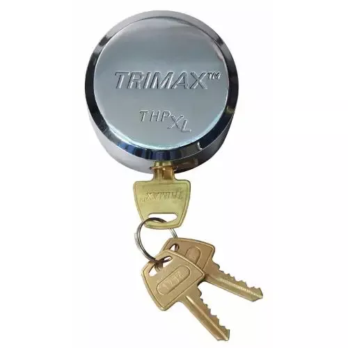 “Hockey Puck” Internal Shackle Trailer Door Lock, Silver – TRITHPXLALSV