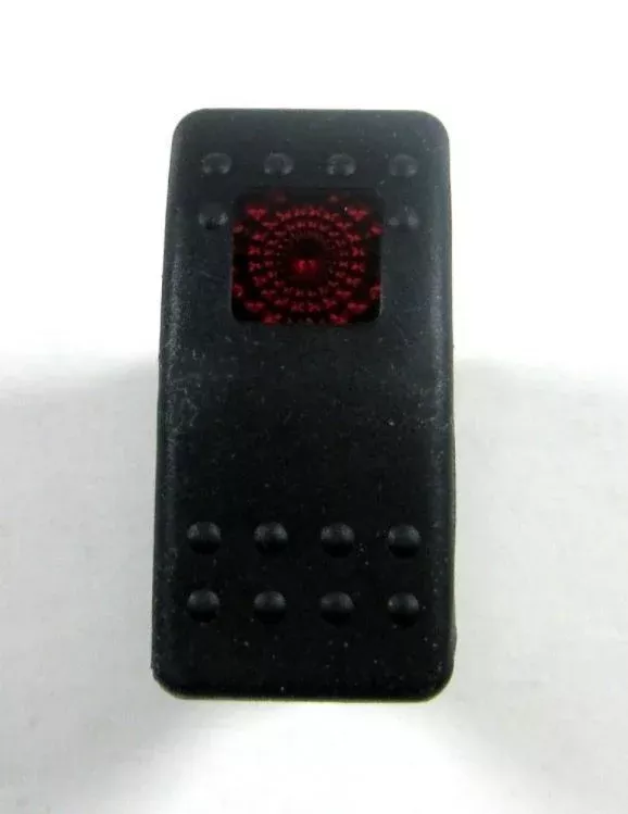 Onan Cummins 308-1038 Genuine Generator Rocker Start Stop Switch with Red Light