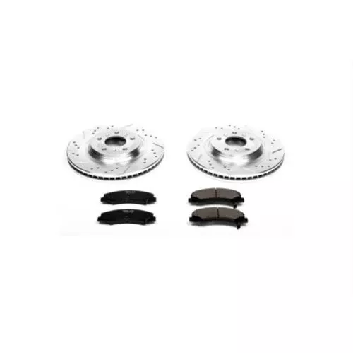 Powerstop K4654-1 Click Brake Kit W/Hdw -Front