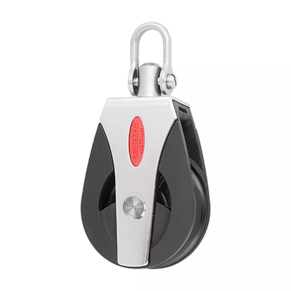 Ronstan Series 60 All Purpose Single Block Swivel Shackle Head - Non-Locking RF66100