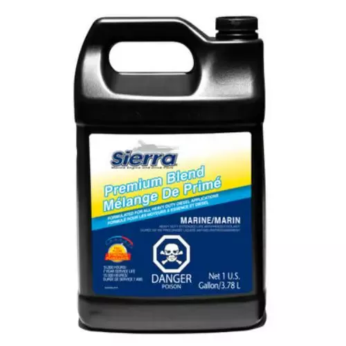 Sierra Marine Engine Coolant – Full Strength; Yellow; 1 Gallon Jug – SIE189350C