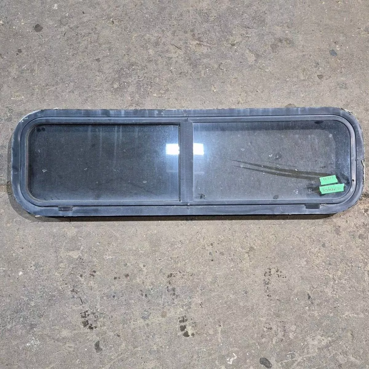 Used Black Radius Opening Window – 42 X 11.75 X 2