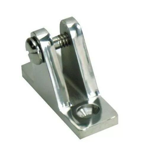 WHITECAP Boat Deck Hinge - Flat Base With 60 Degree Angle - 6104C