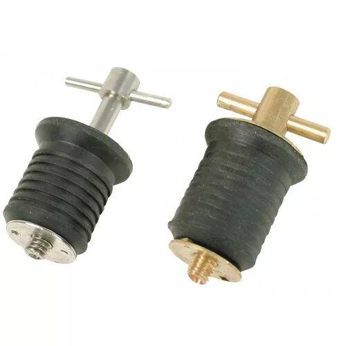 WHITECAP Boat Drain Plug – Bailer; 1″ Diameter – S-0291C
